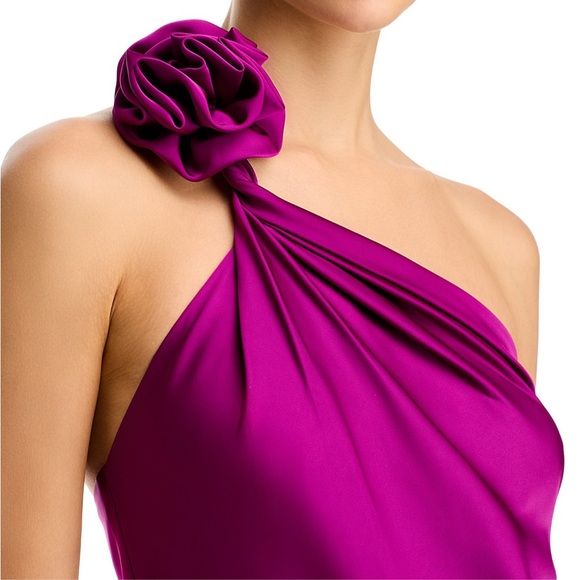 Liv Foster Clara Satin Dress - Size 2 - Picture 4 of 6